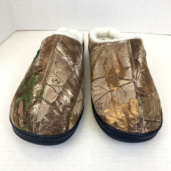 Michigan State University Camo Sherpa Slippers Womens Medium 9/10 Camouflage MSU - Picture 2 of 10